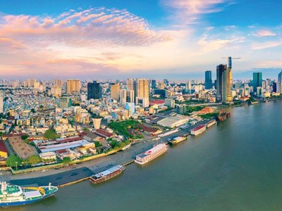 Vùng Đông Nam Bộ hình thành 3 tiểu vùng đô thị. Ảnh: VGP