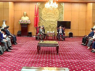 Chủ tịch UBND tỉnh Thái Bình Nguyễn Khắc Thận có buổi làm việc với lãnh đạo Tập đoàn Tokyo Gas (Nhật Bản) và Tập đoàn Trường Thành Việt Nam.