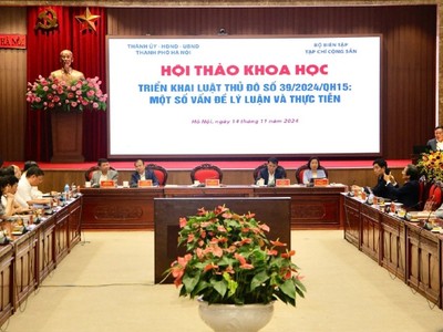 Toàn cảnh hội thảo.