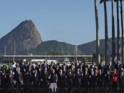 Các nhà lãnh đạo G20 chụp ảnh tại lễ khai mạc Hội nghị thượng đỉnh ở Rio de Janeiro, Brazil vào ngày 18/11/2024. Ảnh: AFP 
