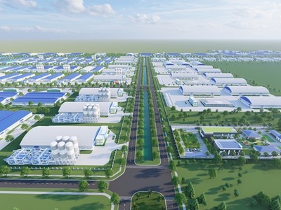 Bình Thuận trao giấy chứng nhận đầu tư cho hai dự án quy mô 2.300 tỷ đồng (Hình minh họa KCN Tân Đức)