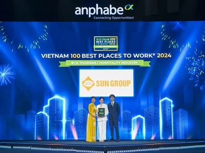 Sun Group lần thứ 5 liên tiếp được vinh danh trong “Top 100 nơi làm việc tốt nhất Việt Nam”