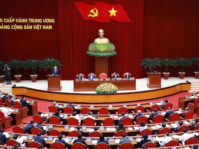 Phiên họp sáng 25/11 của Ban Chấp hành Trung ương Đảng khoá XIII.