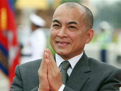 Quốc vương Campuchia Preah Bat Samdech Preah Boromneat Norodom Sihamoni. Ảnh: TTXVN