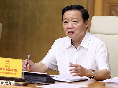 Phó thủ tướng Chính phủ Trần Hồng Hà làm Tổ trưởng Tổ công tác về tháo gỡ khó khăn, vướng mắc liên quan đến các dự án, đất đai trong các kết luận thanh tra, bản án. 