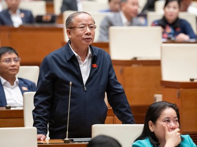 Đại biểu Nguyễn Văn Thân (Thái Bình).