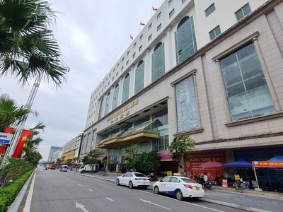 Đại lộ Hòa Bình, TP Móng Cái, tỉnh Quảng Ninh. Ảnh: Quỳnh Nga