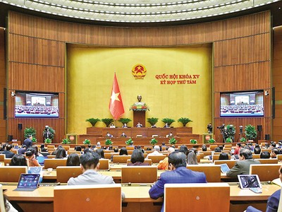 Quốc hội nghe tờ trình và báo cáo thẩm tra về việc tiếp tục chủ trương đầu tư Dự án Điện hạt nhân Ninh Thuận