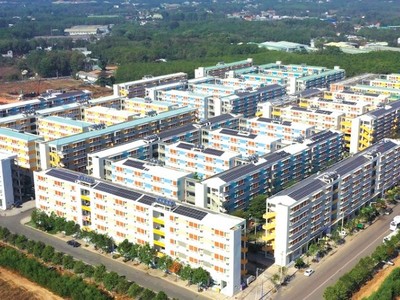 Gói vay nhà ở xã hội do Bộ Xây dựng đề xuất sẽ lấy vốn từ trái phiếu Chính phủ. Ảnh: Trọng Tín