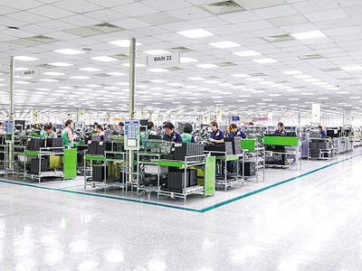 Việt Nam đang là cứ điểm cho việc xây dựng các cơ sở sản xuất chi phí thấp, với chính sách thuế thuận lợi và lực lượng lao động trẻ, có tay nghề cao. Ảnh: Đức Thanh