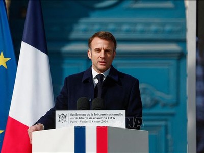 Tổng thống Pháp Emmanuel Macron. Ảnh tư liệu: AFP/TTXVN