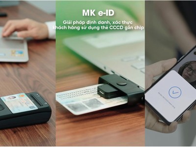 Nhiều ngân hàng đã và đang triển khai các giải pháp định danh và xác thực khách hàng bằng thẻ căn cước công dân điện tử