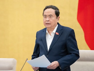 Chủ tịch Quốc hội Trần Thanh Mẫn phát biểu khai mạc phiên họp thứ 40.