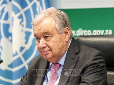 Tổng thư ký Liên hợp quốc Antonio Guterres. (Ảnh: THX/TTXVN) 