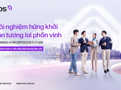 Chứng khoán VPS ra mắt nhận diện thương hiệu mới