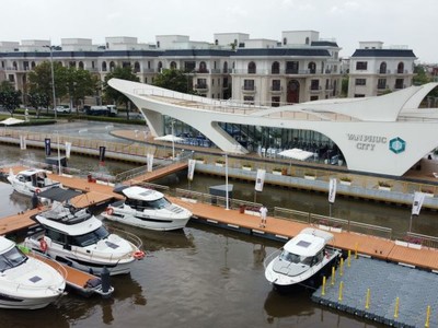 Một bến du thuyền tại TP.HCM.