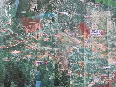 Điểm đầu cao tốc Quy Nhơn - Pleiku kết nối với Khu công nghiệp và Bến cảng Phù Mỹ 