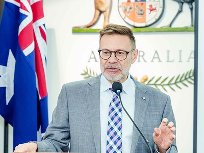 Ông Andrew Goledzinowski, Đại sứ Australia tại Việt Nam.