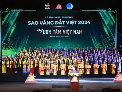 Tỏa sáng Top 10 Sao Vàng đất Việt 2024