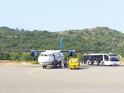 Chiều dài đường cất hạ cánh hiện hữu của sân bay Côn Đảo đủ để tiếp nhận và khai thác hiệu quả hầu hết các loại tàu bay code C 