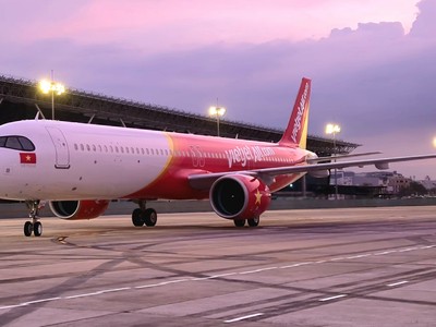 Vietjet (VJC) hoàn thành mục tiêu 10 tàu bay mới trong năm 2024