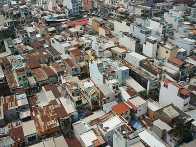 Nhà ống ở TP.HCM (Ảnh minh họa: Shutterstock)