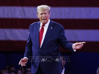 Tổng thống đắc cử Mỹ Donald Trump. Ảnh: THX/TTXVN