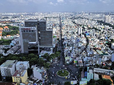 Tuyến metro số 2 sẽ đi ngầm dưới đường Cách Mạng Tháng Tám. Ảnh: Lê Toàn