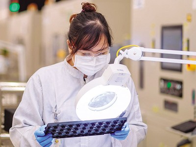 Sản xuất tại Intel Việt Nam. Ảnh: Intel