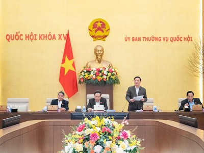  Phiên họp chiều 15/1 của Ủy ban Thường vụ Quốc hội.