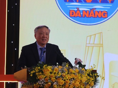 Phó thủ tướng Nguyễn Hòa Bình phát biểu tại Hội thảo “Phát triển Trung tâm tài chính quốc tế tại Việt Nam”.