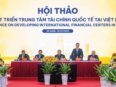 Hội thảo quốc tế về trung tâm tài chính được tổ chức tại Đà Nẵng giữa tuần trước