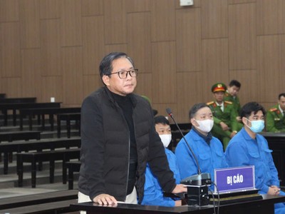 Bị cáo Nguyễn Cao Trí bị tuyên phạt 3 năm tù, tổng hợp hình phạt từ bản án trước đó là 9 năm tù.