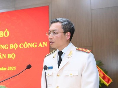 Đại tá Nguyễn Quốc Toản, tân Chánh văn phòng Bộ Công an. Ảnh: BCA