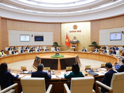 Một phiên họp Chính phủ. Ảnh: VGP