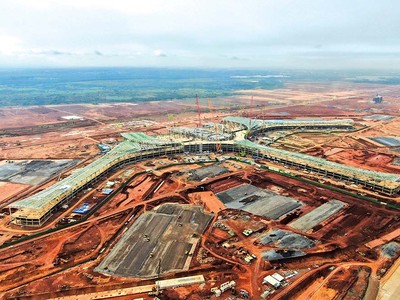 Thi công nhà ga Cảng hàng không quốc tế Long Thành