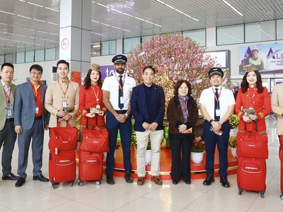 Đón xuân tài lộc ngày Mùng 1 Tết Ất Tỵ tại khắp các đầu sân bay cùng Vietjet