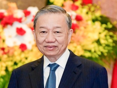 Đồng chí Tô Lâm, Tổng Bí thư BCH trung ương Đảng Cộng sản Việt Nam. 