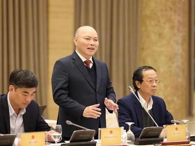 Ông Vũ Đăng Minh, Chánh Văn phòng, Người phát ngôn Bộ Nội vụ. Ảnh: Nhật Bắc