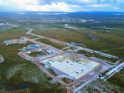 Khu vực dự án Cảng hàng không Quảng Trị.