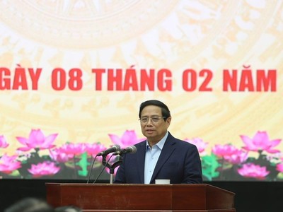 Thủ tướng Chính phủ Phạm Minh Chính làm việc với Ban Thường vụ Tỉnh uỷ Quảng Nam.