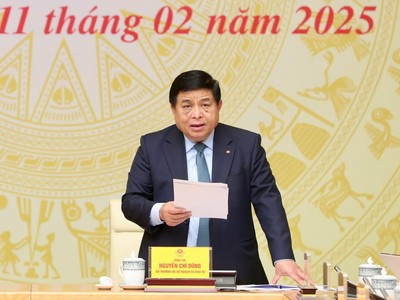 Bộ trưởng Bộ Kế hoạch và Đầu tư Nguyễn Chí Dũng. Ảnh: Đức Trung