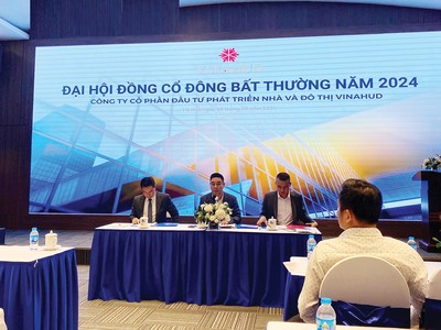 Đại hội cổ đông bất thường của Vinahud được triệu tập vào tháng 9/2024 để thông qua kế hoạch bán phần vốn góp tại Công ty Mê Linh Thịnh Vượng