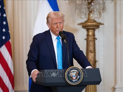 Tổng thống Mỹ Donald Trump. Ảnh: THX/TTXVN