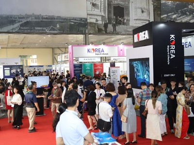 Vietnam Expo 2025 chuẩn bị diễn ra tại Hà Nội.