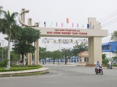 Khu công nghiệp Tam Thăng, huyện Núi Thành, tỉnh Quảng Nam. 