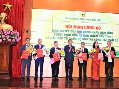 Ông Nguyễn Như Công được bổ nhiệm làm Giám đốc Sở Tài chính Quảng Nam 