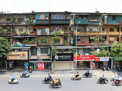 Diện tích khu đất Quy hoạch chi tiết cải tạo, xây dựng lại Khu tập thể Kim Liên và phụ cận, tỷ lệ 1/500 khoảng 35,5 ha.