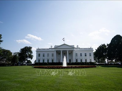 Nhà Trắng tại Washington, D.C., Mỹ. Ảnh: THX/TTXVN