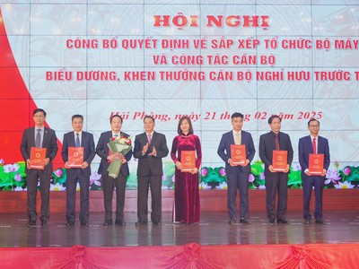 Ông Nguyễn Ngọc Tú giữ chức Giám đốc Sở Tài chính Hải Phòng 